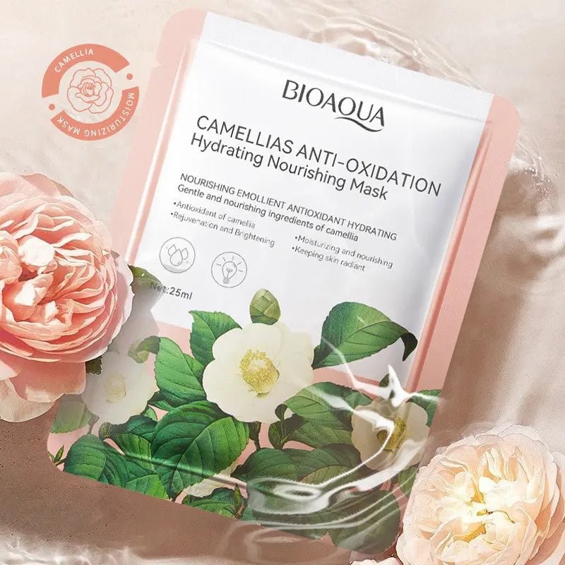 BIOAQUA whitening camellia herbal smoothing skin care - Beauty Fudge